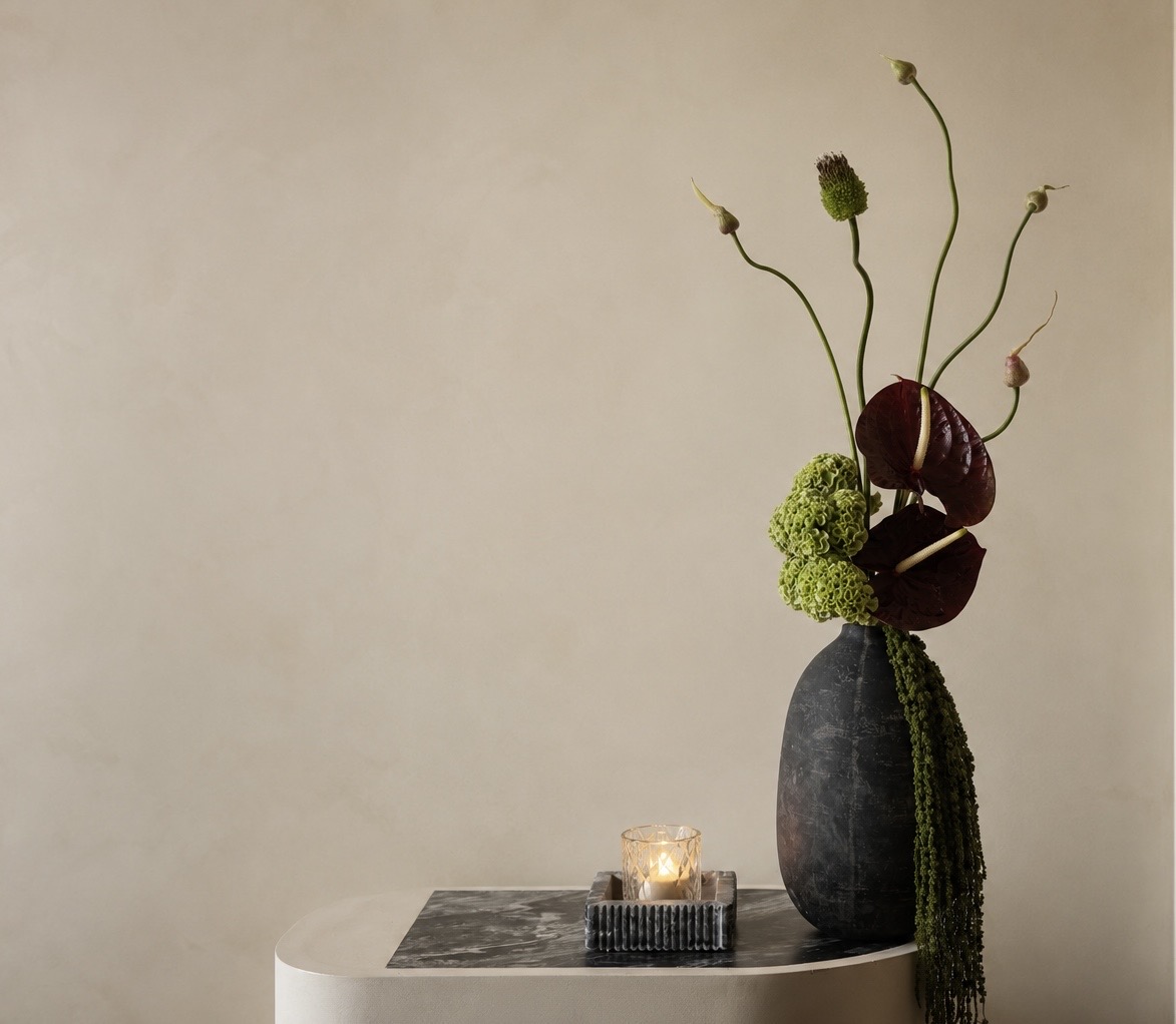 Cinematic event floral installation